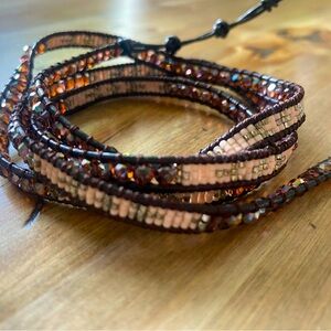 Victoria Emerson wrap bracelet, gorgeous colors!